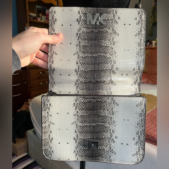 Michael Kors Snakeskin Crossbody Bag - Picture 6 of 13